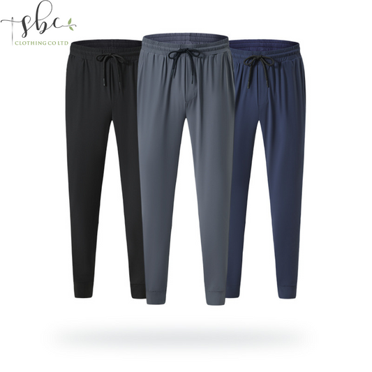 SBCK23503-Ice silk sports pants for men, outdoor casual quick-drying trousers