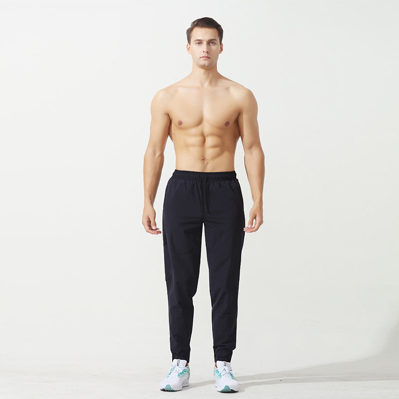 SBE70001-Men's sports trousers spring and autumn thin running fitness training leggings